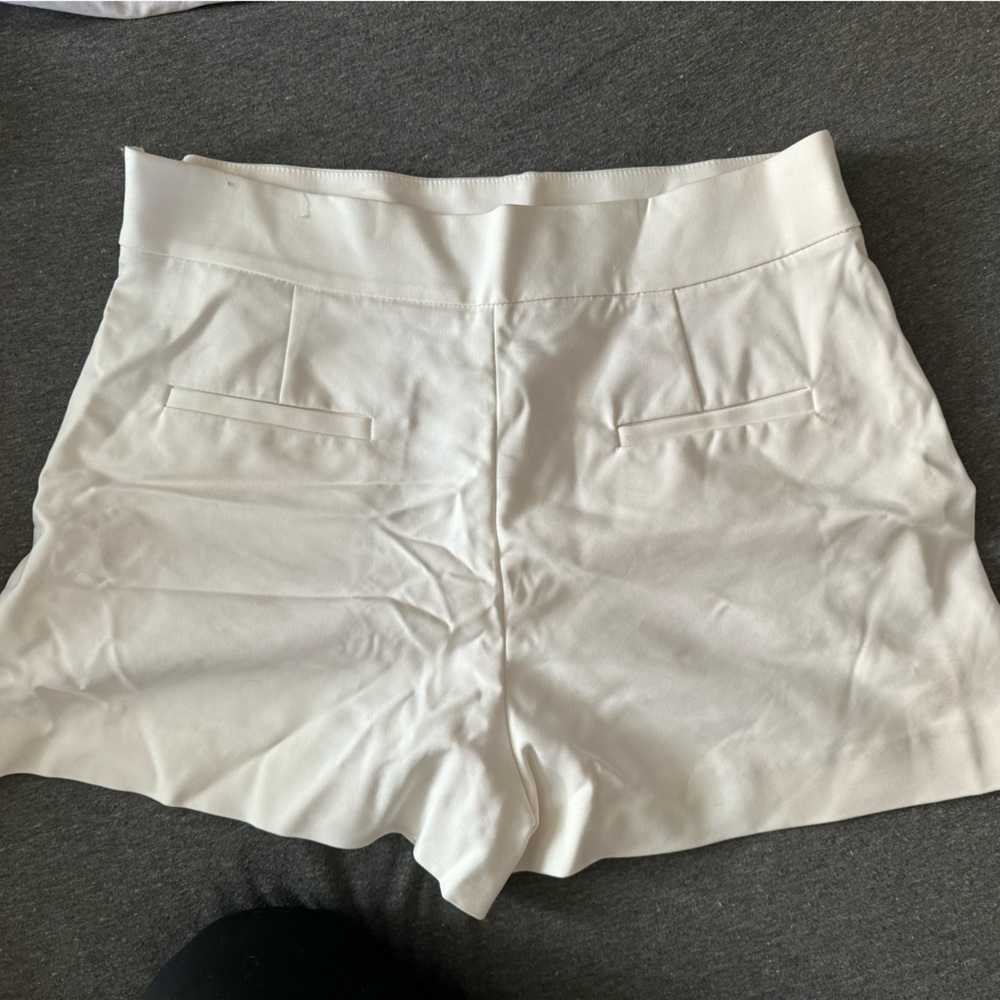 Zara White Shorts